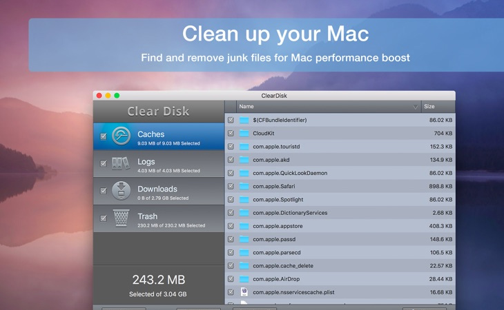 ipad cache cleaner app for mac