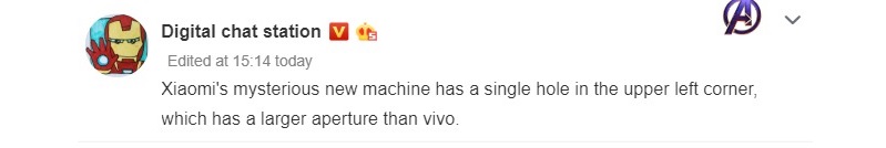 Không thích 2 ‘nốt ruồi’, Xiaomi đang phát triển một smartphone với 1 lỗ khoét duy nhất trên màn hình
