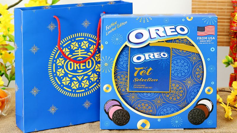 Hộp bánh quy thập cẩm Oreo