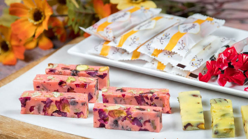 Đối với kẹo Nougat làm bằng Marshmallow