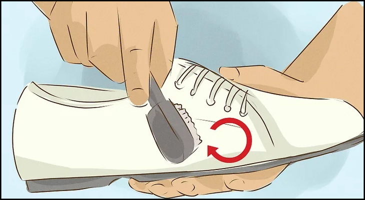 4 cách giặt giày trắng sạch như mới cực đơn giản