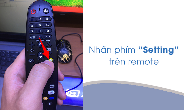 Nhấn nút 