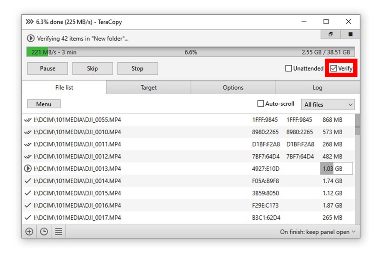 6 mẹo giúp copy file, tài liệu, ảnh nhanh hơn trên Windows > Phần mềm Teracopy