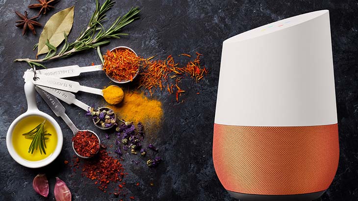 Mẹo sử dụng Google Home để có một bữa ăn tuyệt vời > Tìm nguyên liệu thông qua Google Home