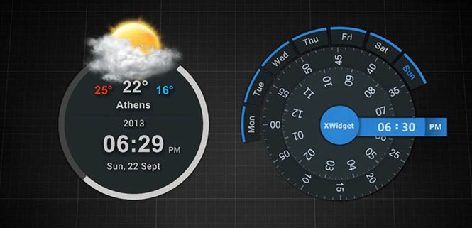 Top 12 widget đồng hồ miễn phí cực chất cho điện thoại Android