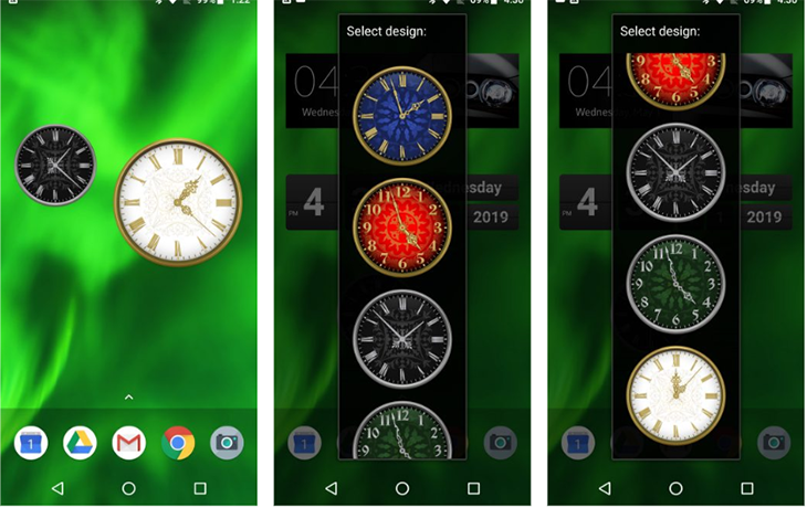 black slim clock widget Cái đồng hồ Widget [tbg6rYxajo6lfYP1Q09R] cho  iPhone và Android của Emma | WidgetClub