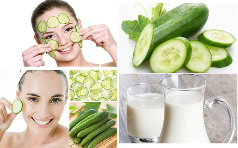 How often should you apply a cucumber mask in a week?