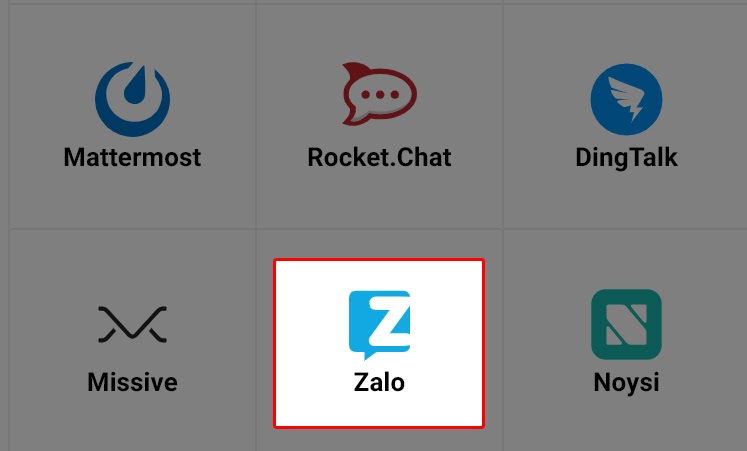 3 cách đăng nhập nhiều tài khoản Zalo cùng lúc trên máy tính, laptop > Chọn Zalo