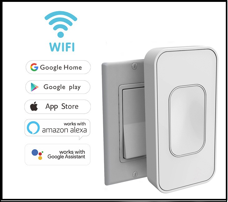 Kết nối công tắc đèn thông minh với Wi-Fi.