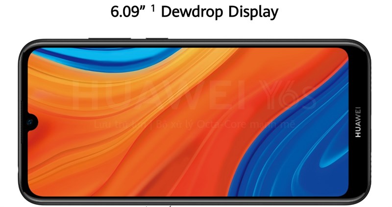 Huawei Y6s có màn hình 6.09 inch Huawei Y6s có màn hình 6.09 inch