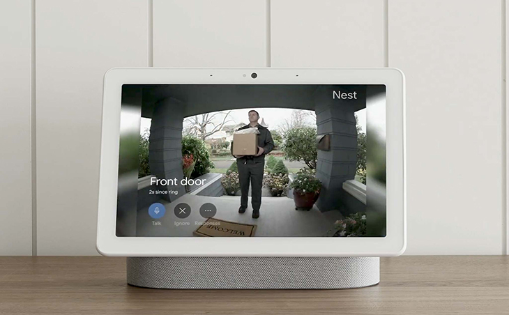Cách thiết lập, cài đặt và sử dụng Google Nest Hub Max > tính năng camera Nest Cam
