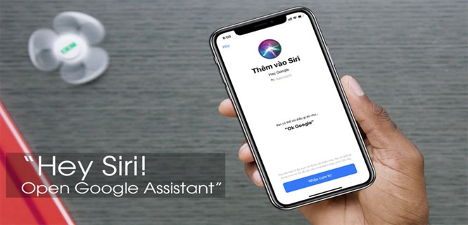 Cách sử dụng Siri để gọi Google Assistant trên iPhone