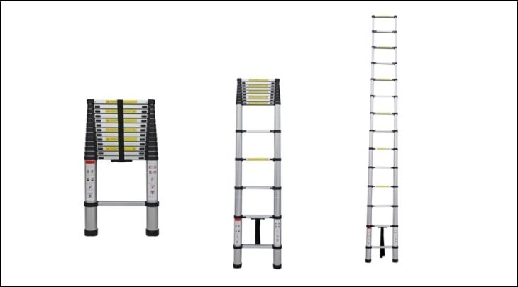 Thang nhôm rút đơn 11 bậc Advindeq ADT210B  được làm từ hợp kim nhôm bền chắc, với chiều cao tối đa 320 cm