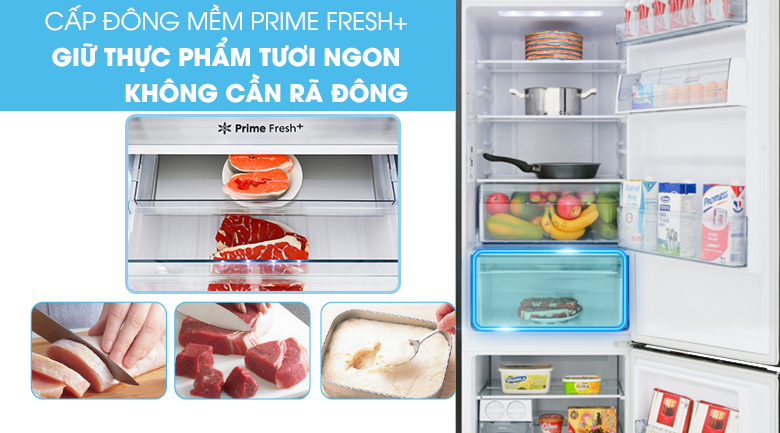 Ngăn đông mềm kháng khuẩn Prime Fresh+