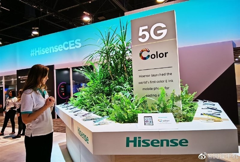 [CES 2020] Hisense ra mắt smartphone dùng màn hình màu e-ink đầu tiên trên thế giới
