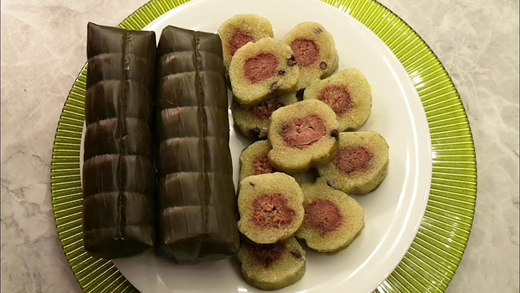 bánh tét chuối chay