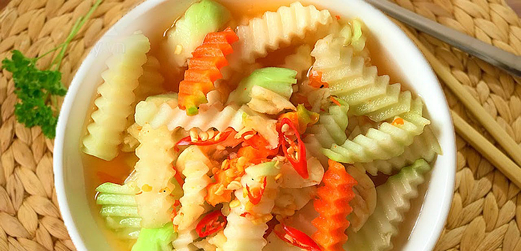 Dưa góp giòn