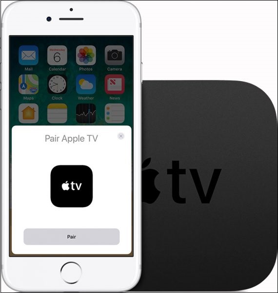 iPhone có thể được sử dụng để điều khiển Apple TV