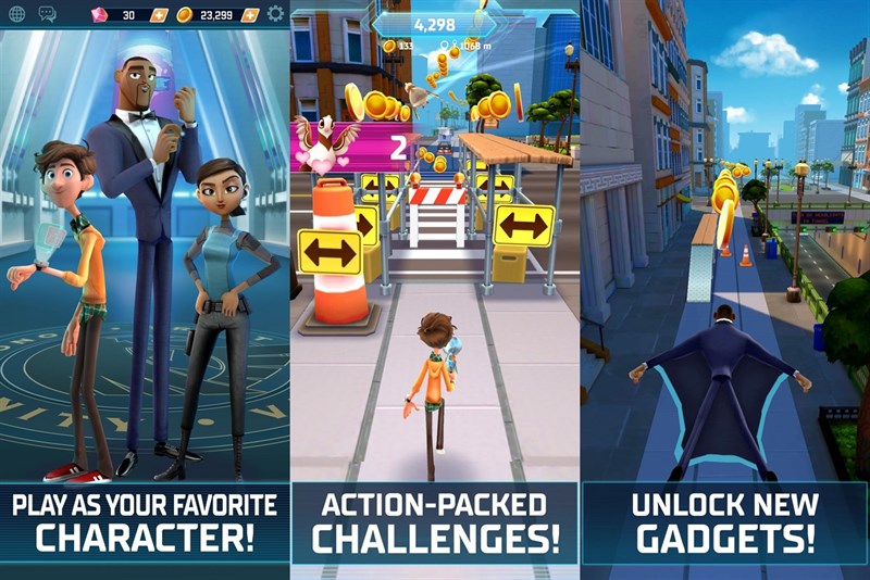 Spies in Disguise: Agents on the Run