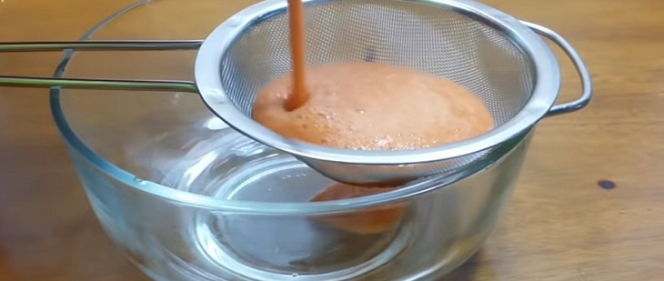 Bước 2 Xay cà chua Tương cà