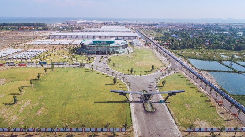 Toàn cảnh khu nhà máy của VinGroup