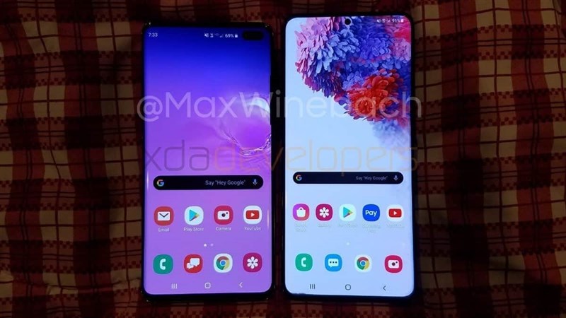 Galaxy S20 Plus bất ngờ xuất hiện video trên tay người dùng: Màn hình 120Hz, vân tay siêu âm và nhiều chi tiết khác