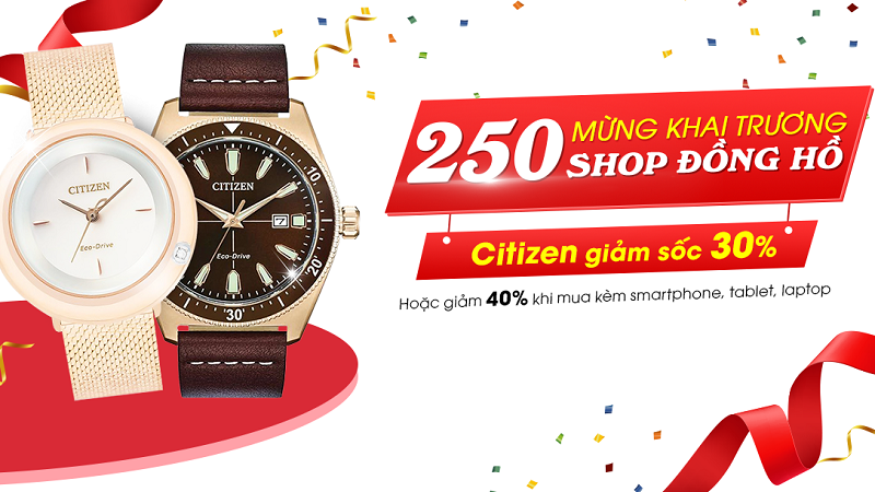 Đồng hồ Citizen giảm giá Đồng hồ Citizen giảm giá