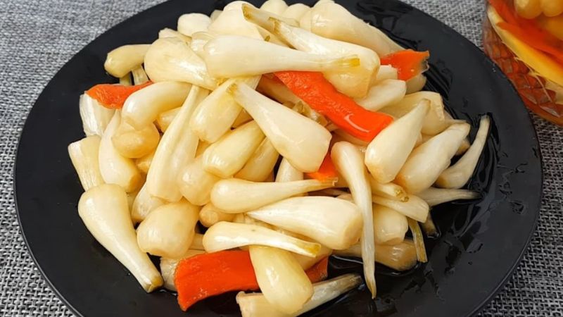How to make delicious crispy fish sauce pickled tubers, full of Tet flavor