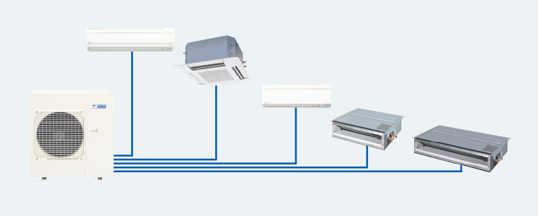 Những ưu và nhược điểm của máy lạnh Multi bạn nên biết > Tiết kiệm điện hơn