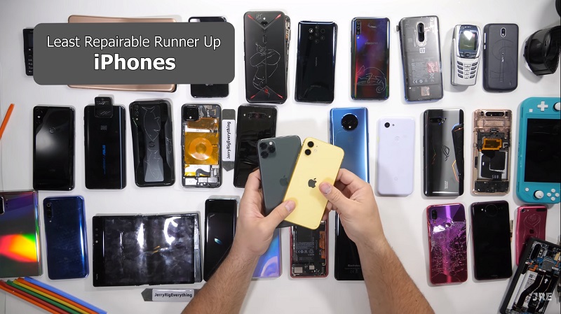 Bảng xếp hạng độ bền của các smartphone trong năm 2019 Bảng xếp hạng độ bền của các smartphone trong năm 2019