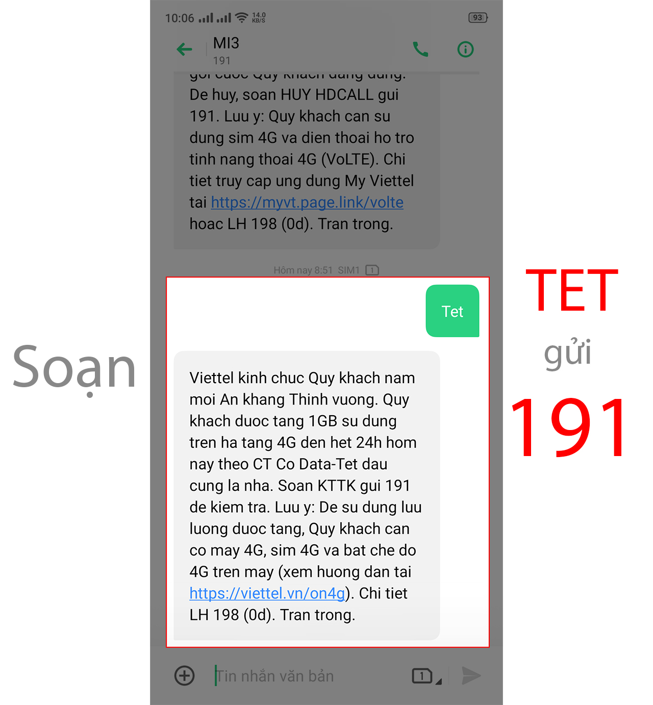 Soạn TET gửi 191