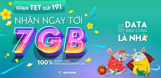 Cách nhận đến 7GB MIỄN PHÍ Viettel lì xì cho Tết no ấm