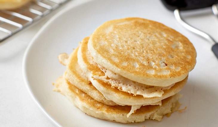 Bước 3 Thành phẩm Bánh pancake không dùng bột