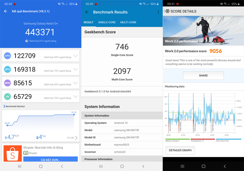 Đánh giá chi tiết Note 10+ chạy Android 10 OneUI 2.0