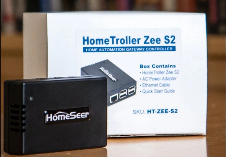 Tổng hợp các thiết bị tương thích với Google Assistant và hệ thống Google Home > HomeSeer HomeTroller Zee S2