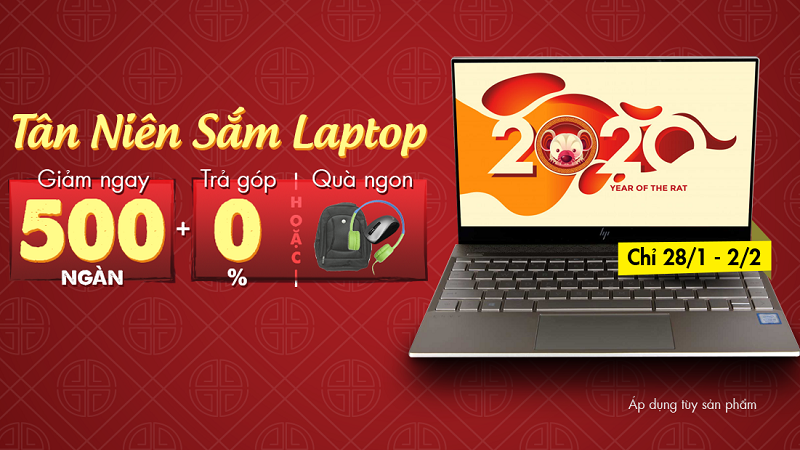 Tân niên sắm laptop Tân niên sắm laptop