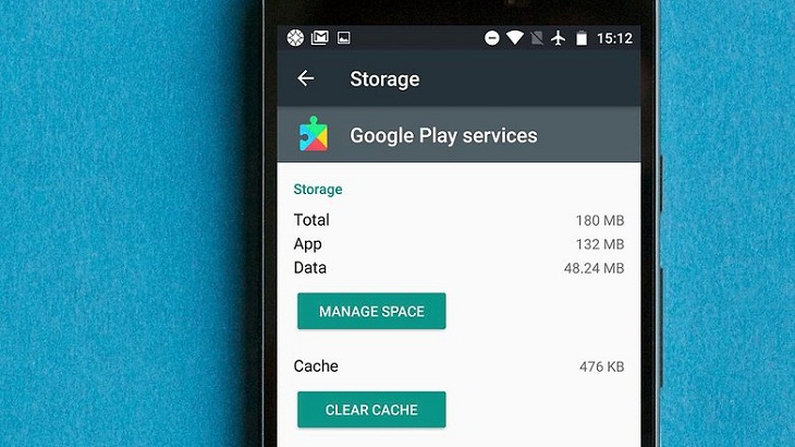 5 cách khắc phục điện thoại Android không bật được 4G > Xóa bộ nhớ cache khỏi ứng dụng Google Play Services bằng cách vào