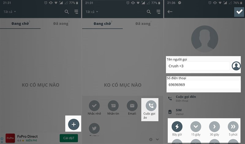 Do It Later: hẹn giờ gửi tin nhắn