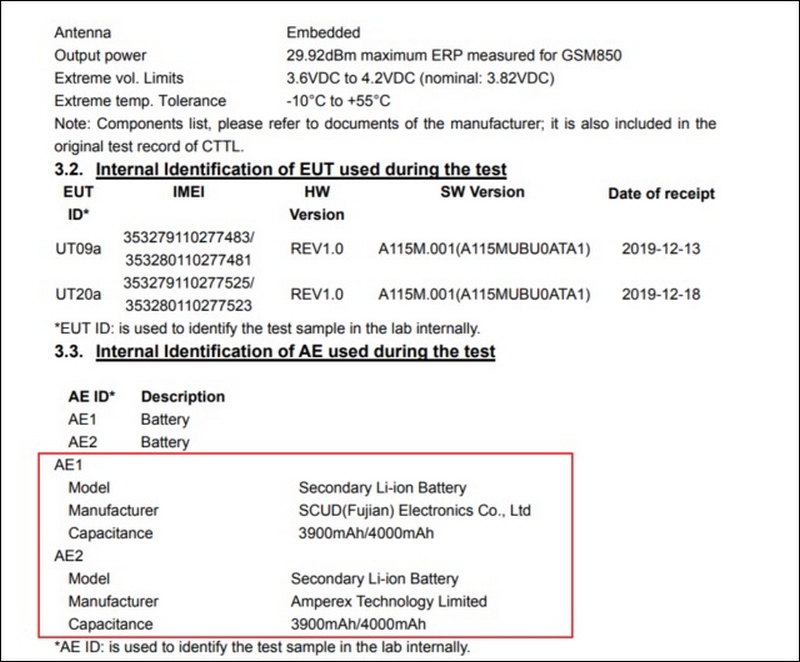 Thật bất ngờ: Galaxy A11 giá rẻ vừa được xác nhận sẽ có 3 camera sau, pin 4.000 mAh