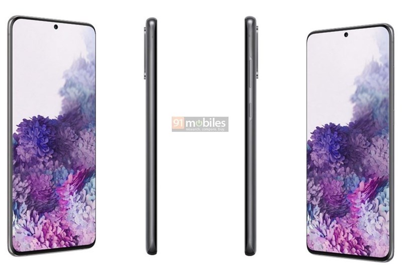 Galaxy S20 và Galaxy S20 Plus lộ ảnh render chính thức kèm giá bán trước ngày ra mắt
