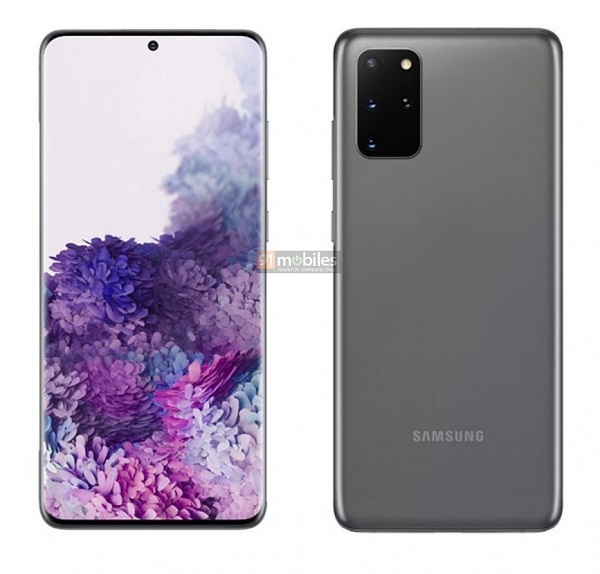 Galaxy S20 và Galaxy S20 Plus lộ ảnh render chính thức kèm giá bán trước ngày ra mắt