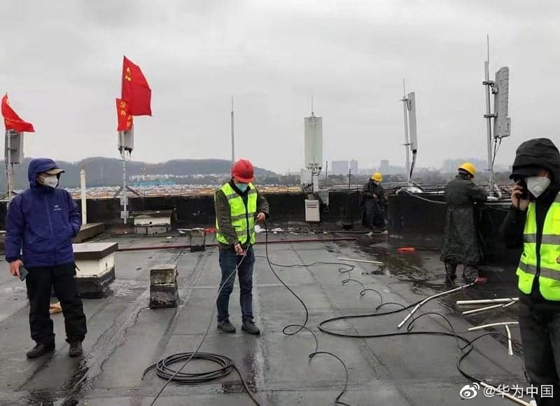 Giữa đại dịch corona đang hoành hành tại Trung Quốc, Huawei lên tiếng xây dựng trạm phát 5G hỗ trợ bệnh viện truy cập và thu thập dữ liệu tốc độ cao