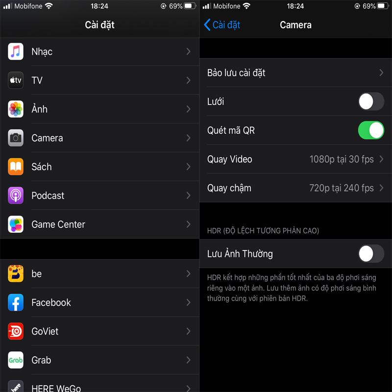 cài đặt iPhone cài đặt iPhone