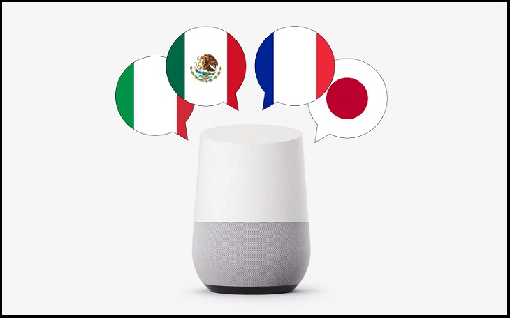 5 tính năng chỉ có ở Google Home mà Amazon Echo và Siri không làm được > Nhiều tùy chọn giọng nói hơn