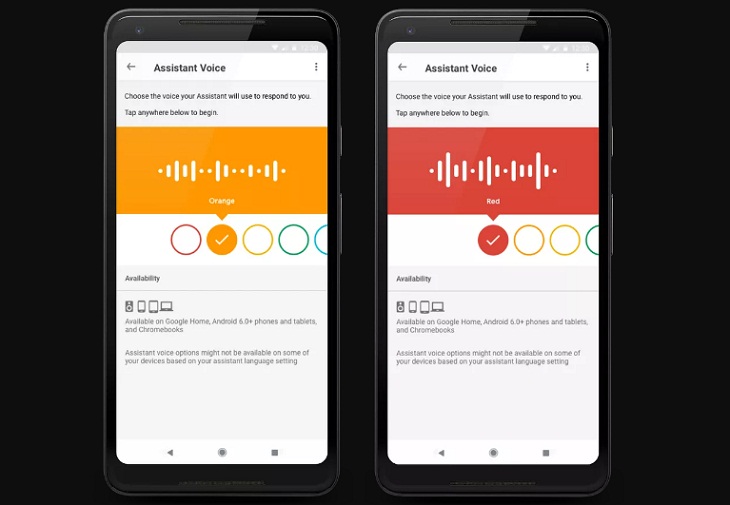 5 tính năng chỉ có ở Google Home mà Amazon Echo và Siri không làm được > Cách thay đổi giọng nói mặc định của Google Home