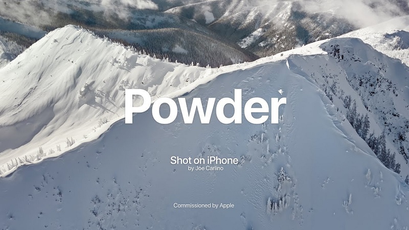 Apple vừa chia sẻ video mới có tên Powder Apple vừa chia sẻ video mới có tên Powder
