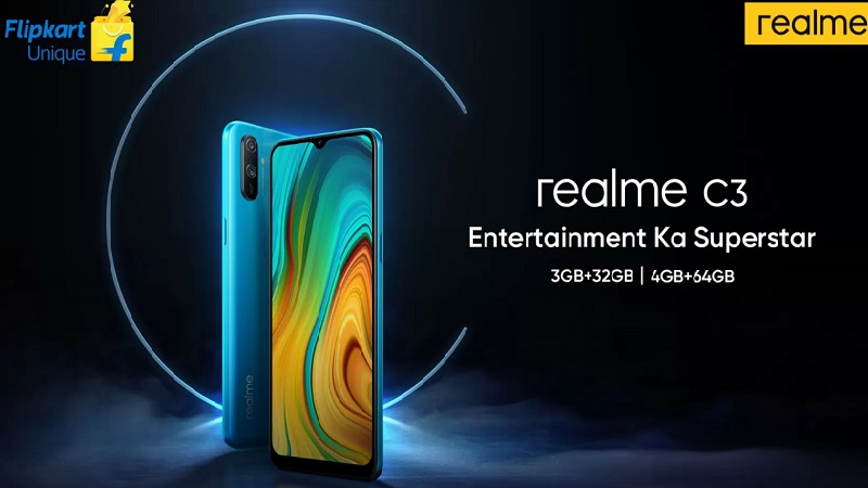 Không cần phải chờ tới ngày ra mắt, Flipkart vừa tiết lộ sạch cấu hình và thiết kế của Realme C3