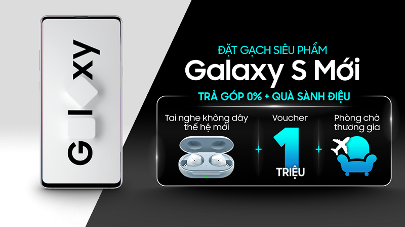 Đặt gạch siêu phẩm Galaxy S mới Đặt gạch siêu phẩm Galaxy S mới