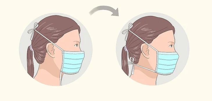 Hướng dẫn đeo khẩu trang y tế đúng cách để tránh lây các bệnh hô hấp