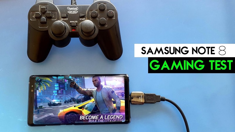 Gaming trên Note 8